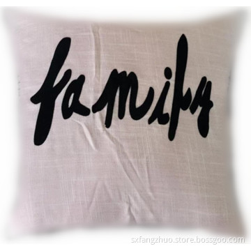 outdoor hot stamp customer logo sofa cushion